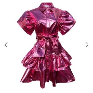 MADELEINESIMONSTUDIO Dragon Fire - Pink Metallic large